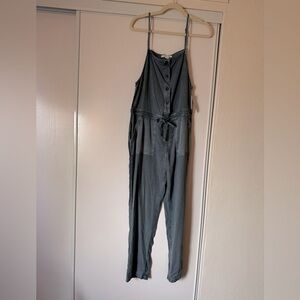 FRANCINA TWILL JUMPSUIT